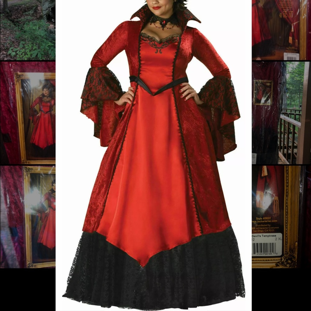 Halloween Costume Devils Temptress PLUS SIZE